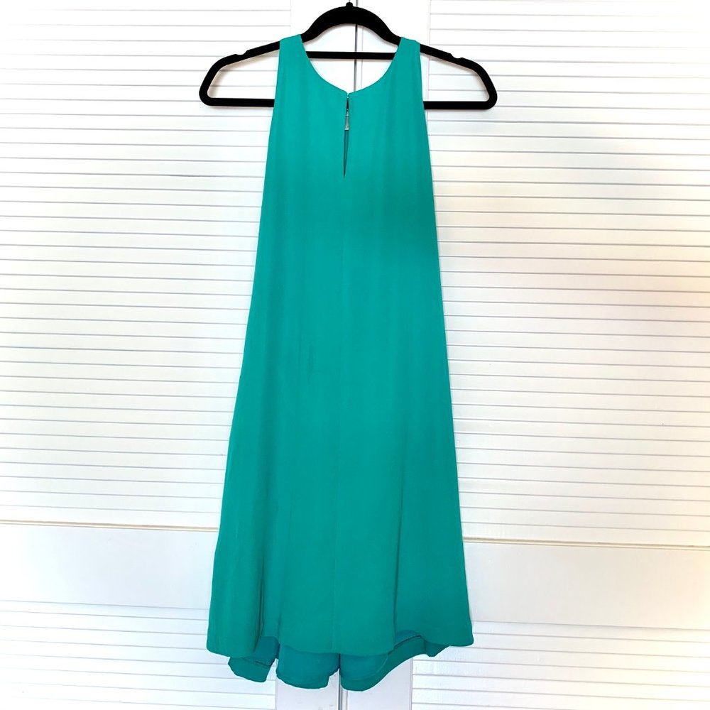 LOFT Teal Swing Dress